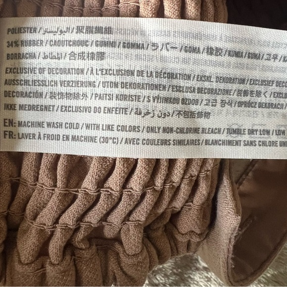 Abercrombie & Fitch Brown Fitted Corset Tank Top - Picture 6 of 9